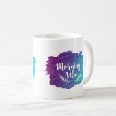 Morning Vibe Brush Stroke Mug コーヒーマグカップ (正面右)