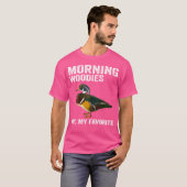 Morning Woodies Are My Favorite Funny Duck Hunting Tシャツ (正面フル)