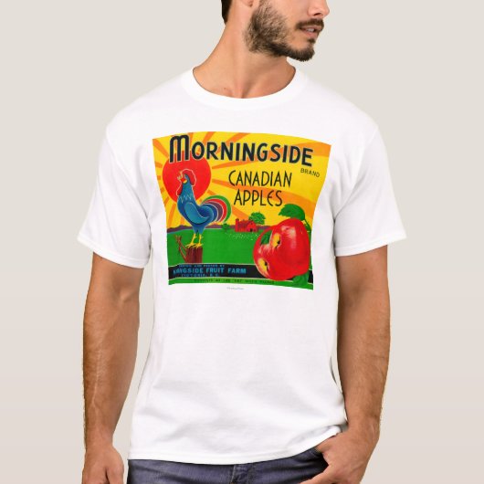 Morningside Apple LabelCanada Tシャツ (正面)