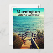 Mornington, Victoria,オーストラリアのヴィンテージはがき ポストカード (正面/裏面)