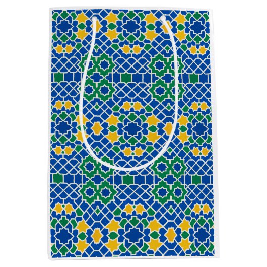 morocan zelij ミディアムペーパーバッグ (正面)