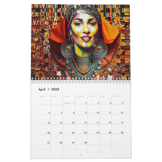 Moroccan Amazigh Beauty Calendrier カレンダー