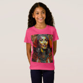 Moroccan Amazigh Beauty V1 Tシャツ (正面フル)