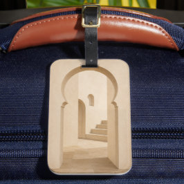 Moroccan Arch Luggage Tag | Minimalist Travel Acce ラゲッジタグ