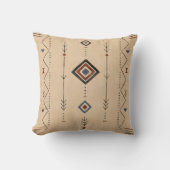 Moroccan Boho Pillow クッション (正面)