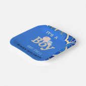 Moroccan Boy Baby Shower  ペーパープレート (傾斜あり)