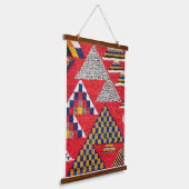 Moroccan carpet inscriptions 吊り下げ型タペストリー (傾斜あり)
