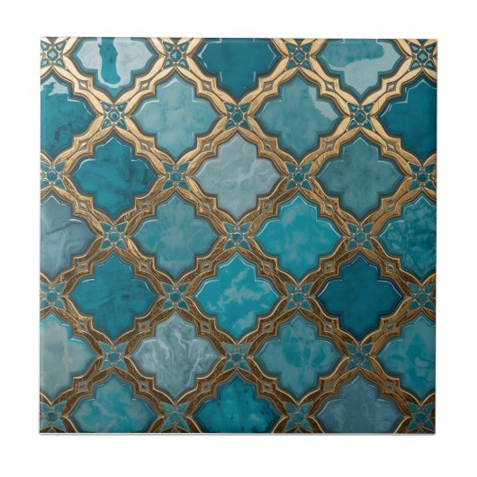 Moroccan Decorative Home Décor Accent Tile タイル (正面)