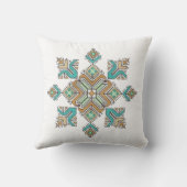 Moroccan Embroidery Star クッション (裏面)