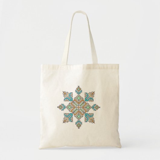 Moroccan Embroidery Star トートバッグ (正面)