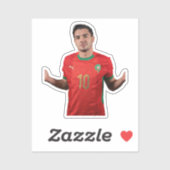 Moroccan Football Player Stickers シール (シート)