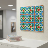 Moroccan Geometric Ceramic Tile Decor タイル