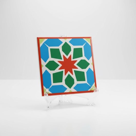 Moroccan Geometric Ceramic Tile Decor タイル