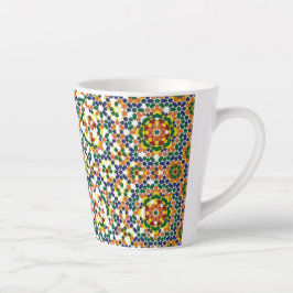 Moroccan Geometric Pattern カフェラテマグ