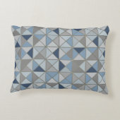 Moroccan Geometric Throw Pillow アクセントクッション (裏面)