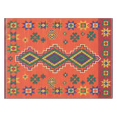 Moroccan Harmony in Orange テーブルクロス (正面(横))