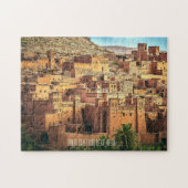 Moroccan Kasbah Desert City Puzzle ジグソーパズル (横)