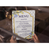 Moroccan Lemon Wedding Menu メニュー