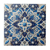 Moroccan Mediterranean Faux Diamond Tile Pattern タイル (正面)
