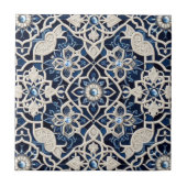 Moroccan Mediterranean Faux Diamond Tile Pattern タイル (正面)