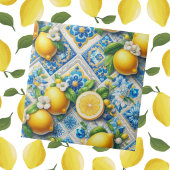 Moroccan Mediterranean Lemons  タイル