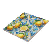 Moroccan Mediterranean Lemons  タイル (側面)