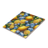 Moroccan Mediterranean Lemons and Diamonds タイル (側面)