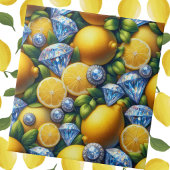 Moroccan Mediterranean Lemons and Diamonds タイル