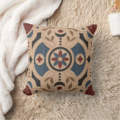 Moroccan Mosaic Pillow クッション (ブランケット)