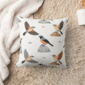 Moroccan Mountain Bird クッション (ブランケット)