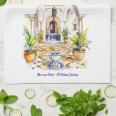 Moroccan Oasis - A Culinary Journey Kitchen Towels キッチンタオル (折り畳み)