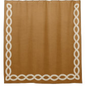 Moroccan Ochre シャワーカーテン (正面)