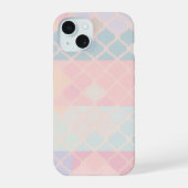 Moroccan Pattern Pastel Geometric Phone Case iPhone 15ケース (裏面)