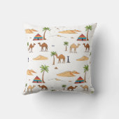 Moroccan Sahara Desert Camels クッション (裏面)