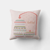 Moroccan Style – Throw Pillow クッション (裏面)