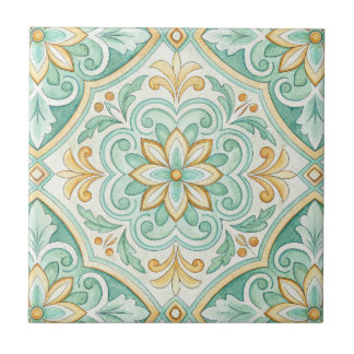 Moroccan Tile Mediterranean Home Decor タイル