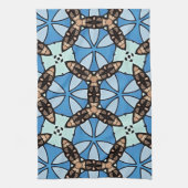 Moroccan Tile Pattern -2 キッチンタオル (縦)