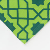 moroccan zelij フリースブランケット (角)