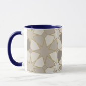 Moroccan Zellige Geometric Pattern Cup マグカップ (左)