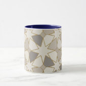 Moroccan Zellige Geometric Pattern Cup マグカップ (中央)