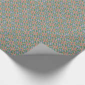 Moroccan Zellige Geometric Pattern Wrapping Paper ラッピングペーパー (角)