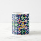 Moroccan Zellige Geometric Tile Pattern  コーヒーマグカップ (中央)