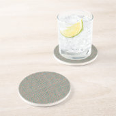 Moroccan Zellige Pattern Geometric Coaster コースター (側面)