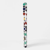 Moroccan Zellige Phone Case – Traditional Tile Pat iPhoneケース (左側面)