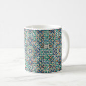  Moroccan Zellige Tile Pattern コーヒーマグカップ (正面右)