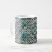  Moroccan Zellige Tile Pattern コーヒーマグカップ (正面左)