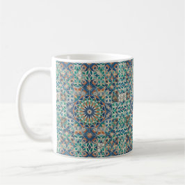  Moroccan Zellige Tile Pattern コーヒーマグカップ