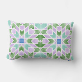 Moroccan Zellij Decorative Pillow ランバークッション