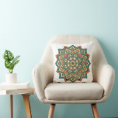 Moroccan Zellij Tile Art Pillow クッション (椅子)