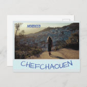Morocco chefchaonのはがき ポストカード (正面/裏面)